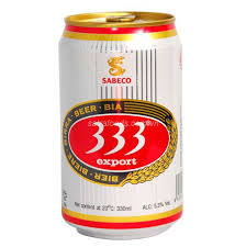 Bia 333 lon 330ml